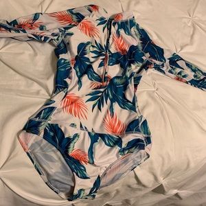 Long Sleeved Swim Suit